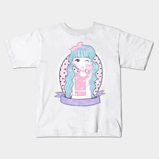 Kawaii Doll Kids T-Shirt